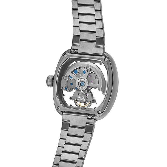 MIMBER Luxury Skeleton Automatic Watch for Men Premium Mechanical Design Stylish Men’s Wrist Watch