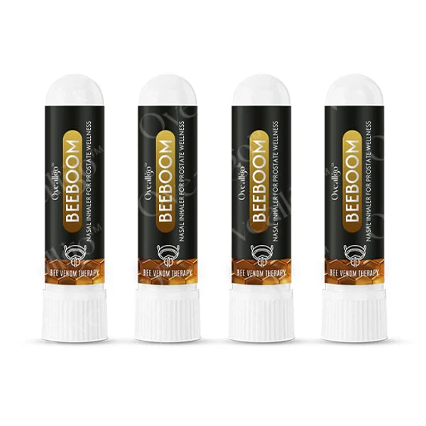 BeeBoom Nasal Inhaler for Prostate Wellness (Pack Of 4 Inhaler)