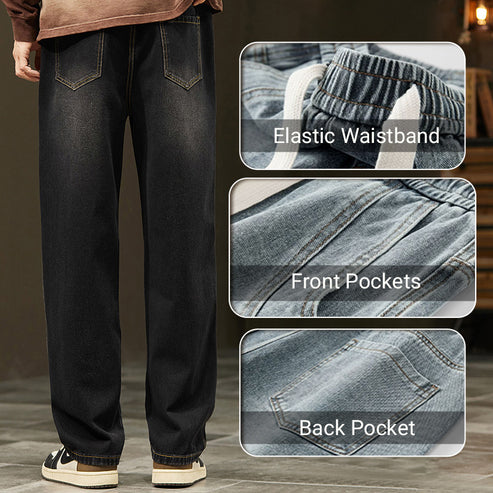 💥HOT SALE 50% OFF🎁Men's Loose Straight Jeans  💥HOT SALE 50% OFF🎁Men's Loose Straight Jeans