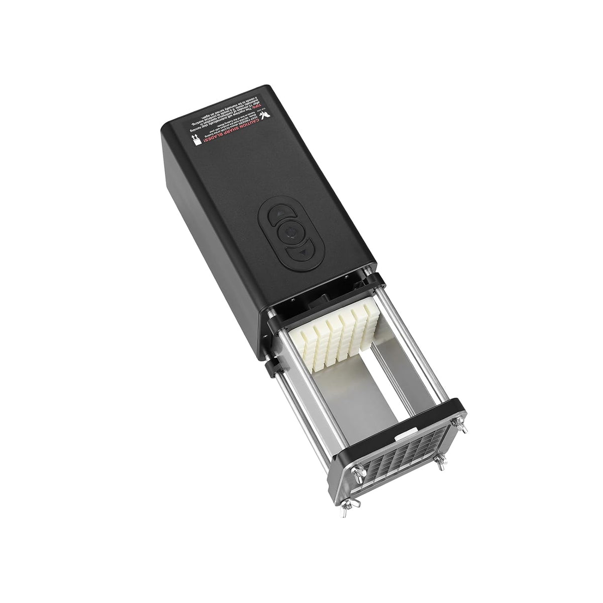 VEVOR F300 Electric Potato Cutter, Aluminium + Stainless Steel + ABS