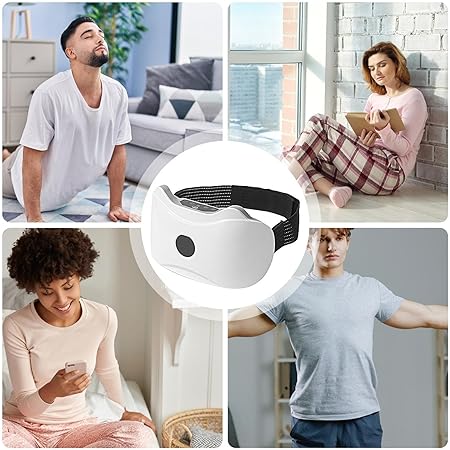 Abdominal Massager, Vibration Belt Waist Trainer, 9.84x5.51x2.76 inches Safe Fat Burner, Wireless with 3 Modes Design, Body Sculpting Massager for Home Gym, Recovery, Relaxation