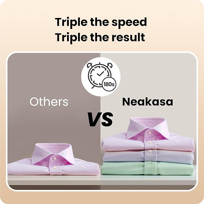 ✨HOT SALE 50% OFF ✨2025 Neakasa Magic 1 Vacuum Steamer, Handheld Travel Garment Steamer for Clothes, 2300Pa Suction, Steam Iron 2 in 1 (For 110-120V Use)(2 𝐘𝐞𝐚𝐫𝐬 𝐖𝐚𝐫𝐫𝐚𝐧𝐭𝐲)