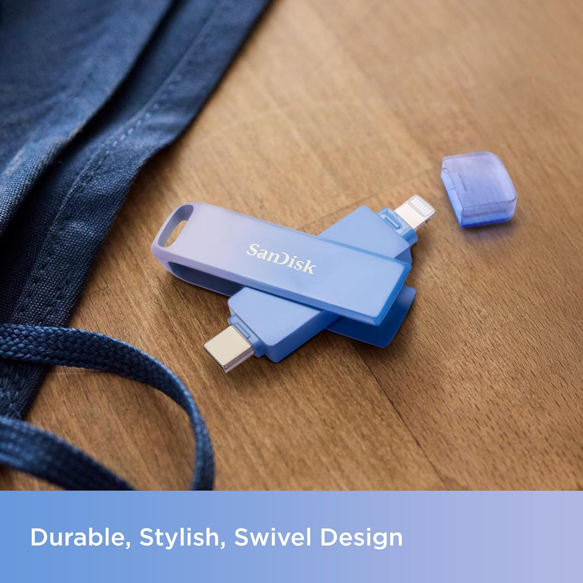 SanDisk automatic backup Creator USB Type-C Flash Drive, Up to 400 MB/s, 512GB, 3 Months Adobe Lightroom Included