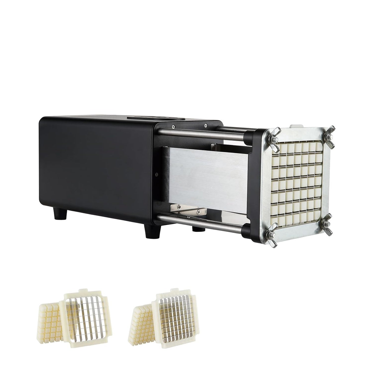 VEVOR F300 Electric Potato Cutter, Aluminium + Stainless Steel + ABS