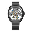 MIMBER Luxury Skeleton Automatic Watch for Men Premium Mechanical Design Stylish Men’s Wrist Watch