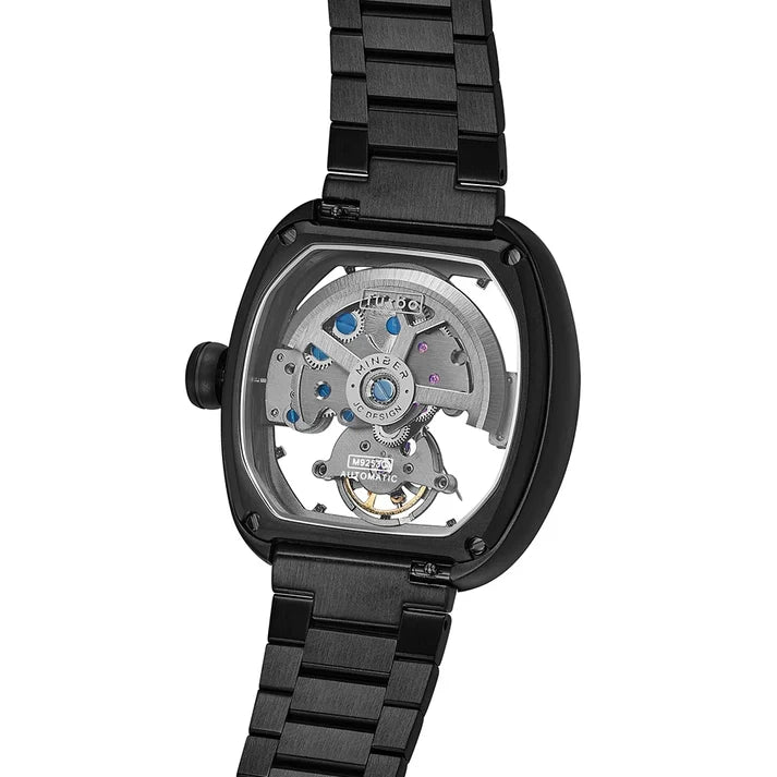 MIMBER Luxury Skeleton Automatic Watch for Men Premium Mechanical Design Stylish Men’s Wrist Watch