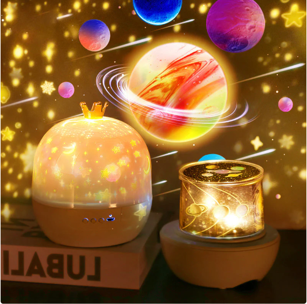 Star projector night light