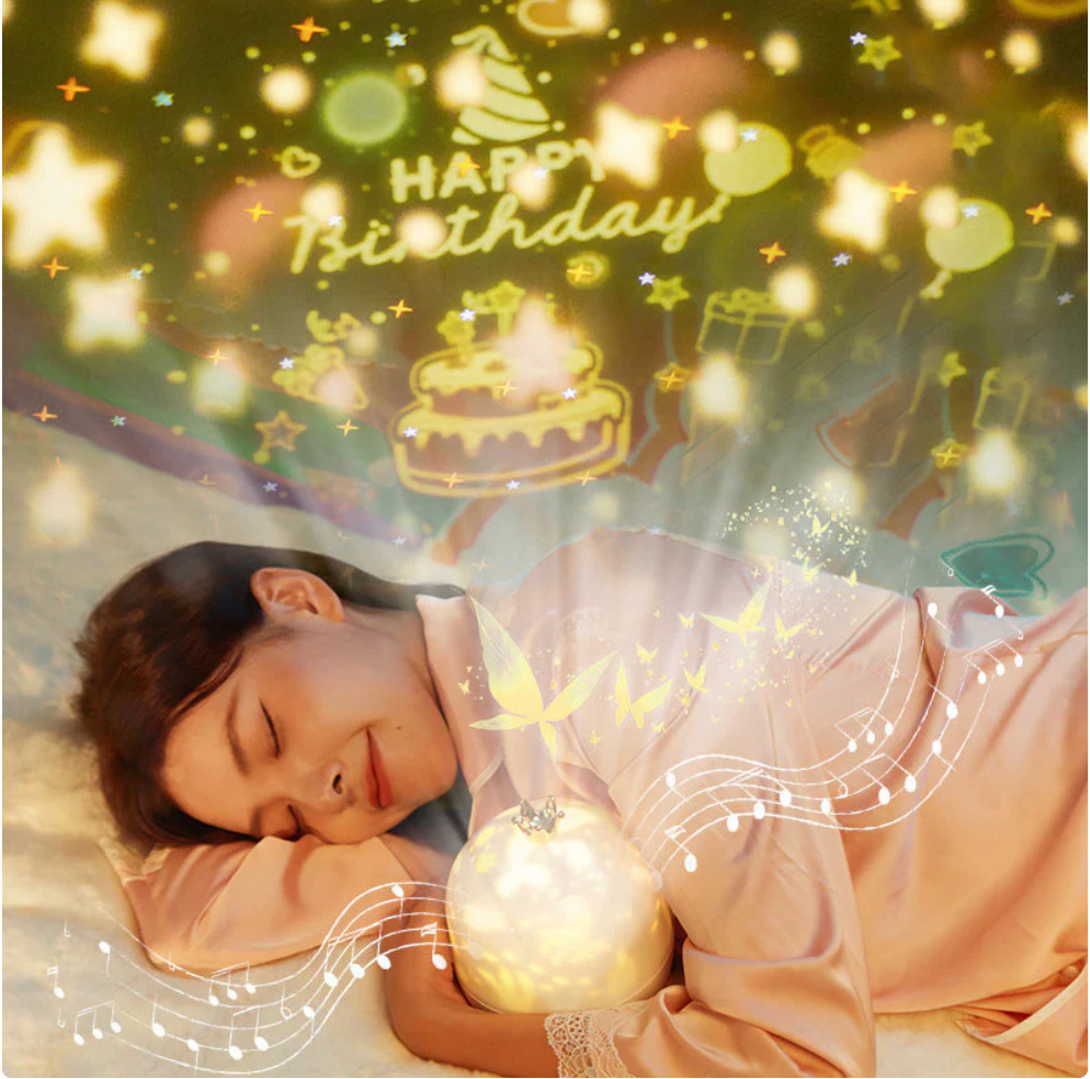 Star projector night light