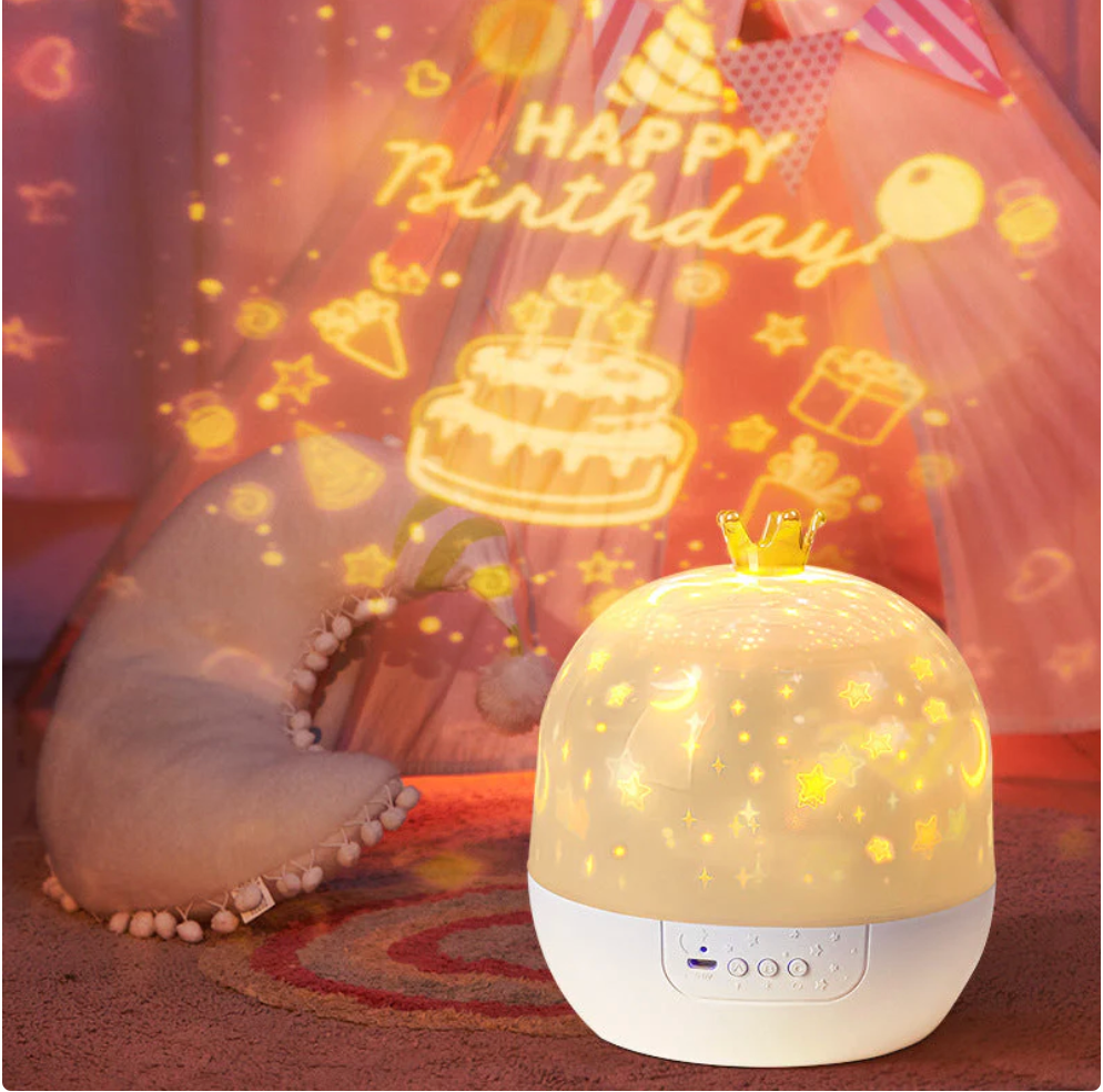 Star projector night light