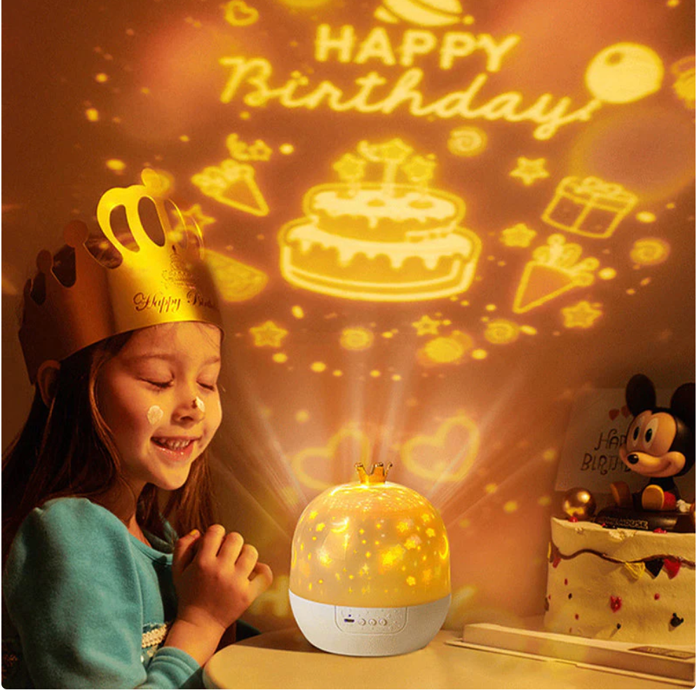 Star projector night light