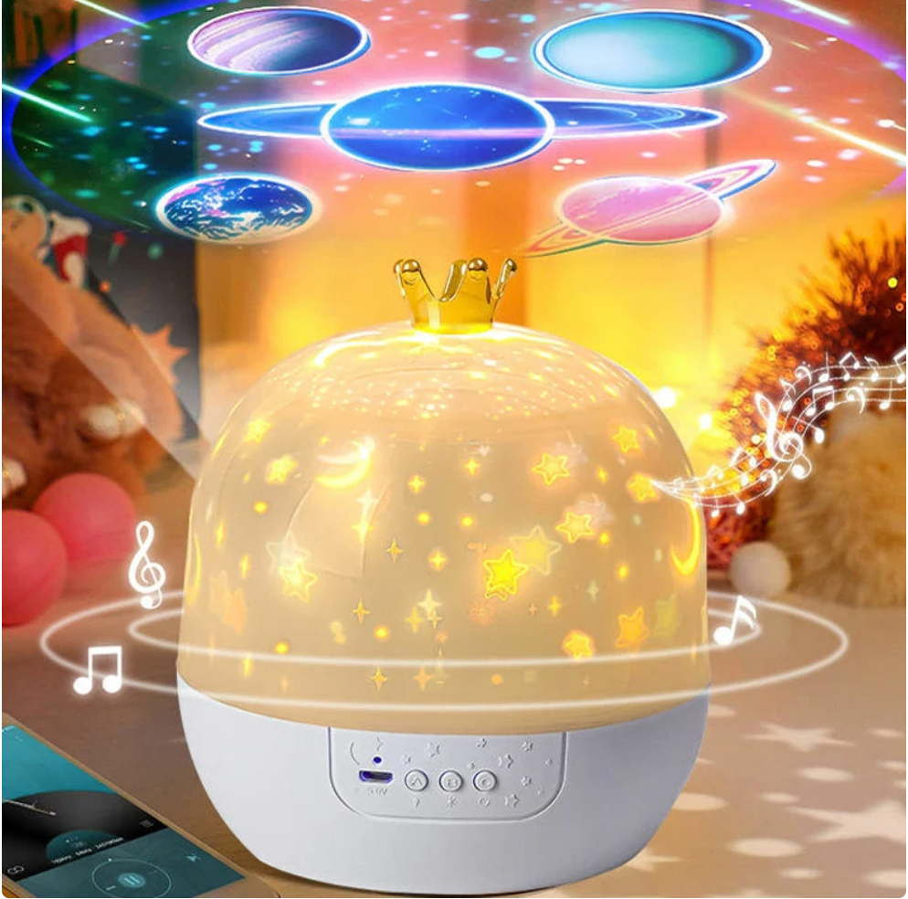 Star projector night light