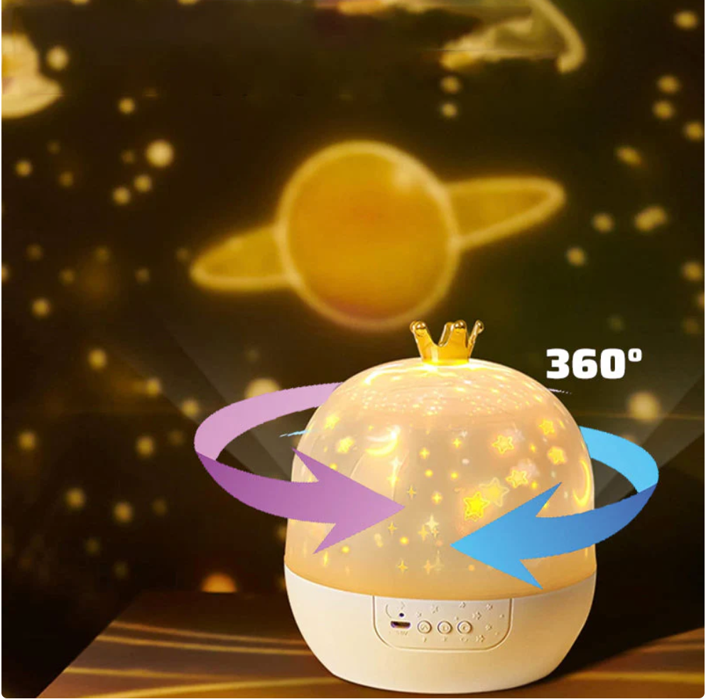 Star projector night light