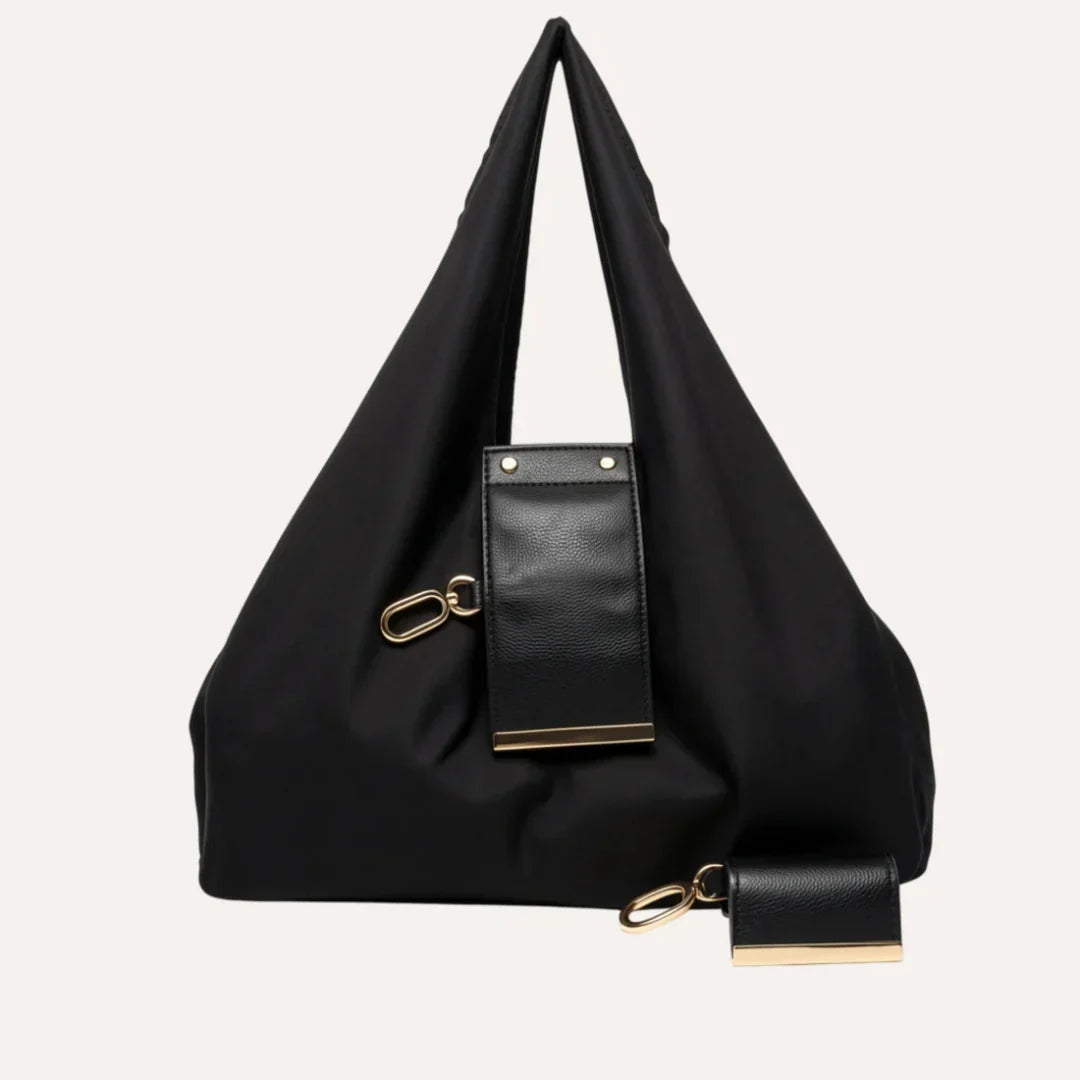 Mini Keychain Tote Bag Large Capacity Lightweight Foldable Shopping Bag Keychain Key Ring Expandable Reusable Tote Bag