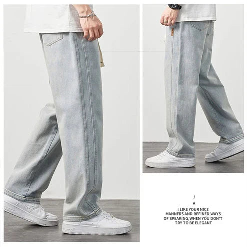 💥HOT SALE 50% OFF🎁Men's Loose Straight Jeans  💥HOT SALE 50% OFF🎁Men's Loose Straight Jeans
