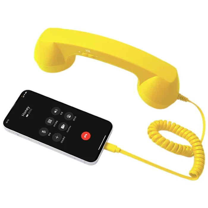 🎙️✨ Retro Type-C Handset Native Union POP Phone Slate The Thoughtful Handset For Modern Devices
